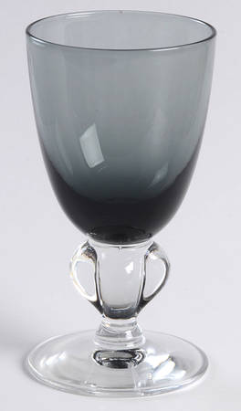 Seneca Charcoal (Stem #526) Wine Glass