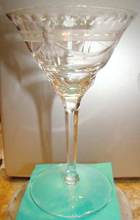 Seneca Cut 881 Wine Glass