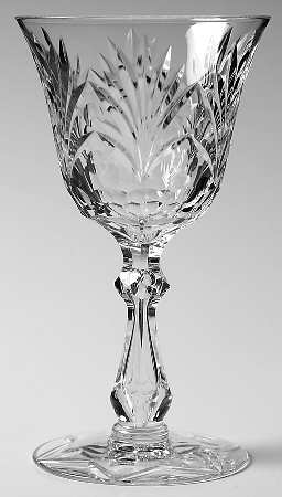 Seneca Cut 972 Wine Glass