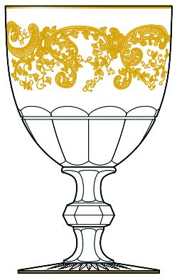 Trianon Gold by St Louis