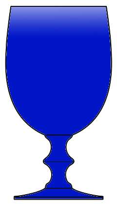 Nybro Cobalt Blue by Swedish