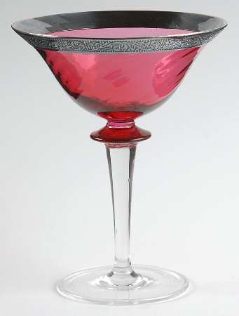 Garda Cranberry Dec #1 (Sterling Band) by F Schmidt