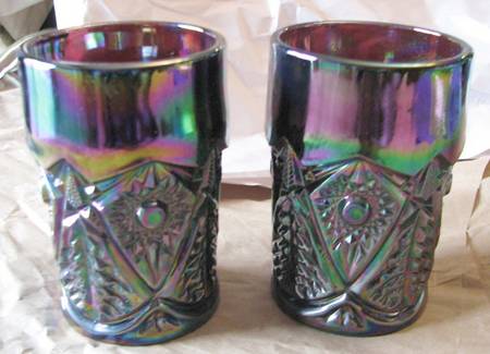 Valtec Amethyst Carnival by Smith Glass 