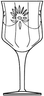 Cut 422 (Stem 14188, Cut) by Tiffin-Franciscan