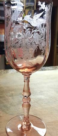 Persian Pheasant Pink (Stem 15033) by Tiffin-Franciscan