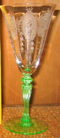 Classic Green (Stem 15011, Etched) by Tiffin-Franciscan