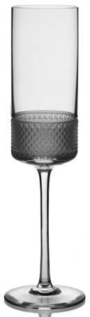 Tiffany Diamond Point Fluted Champagne