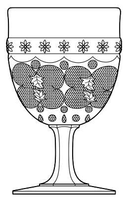 Leaf and Dart by US Glass