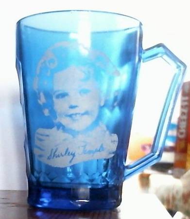 Shirley Temple Cobalt Blue by Unknown Manufacturer