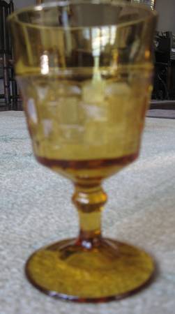 Basketweave Amber by Unknown Manufacturer