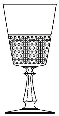 Heidelberg (Diamond Cut) by Val St Lambert