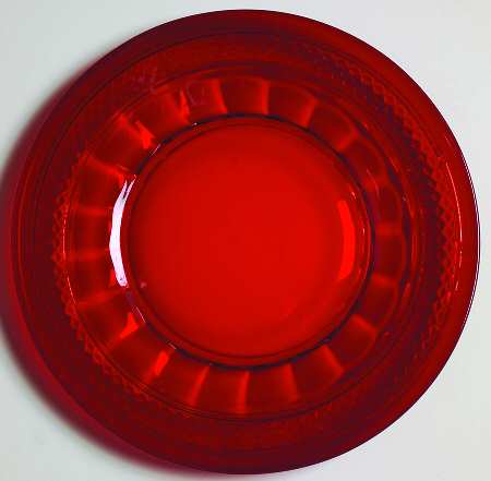 Viking Mt. Vernon Red Luncheon Plate