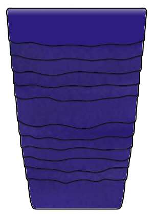 Ripples Plum (Frost) by Viking