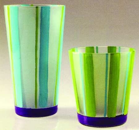 Frost Glass Stripes by Vietri