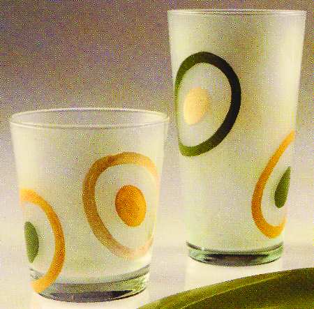 Frosted Glass Dots by Vietri