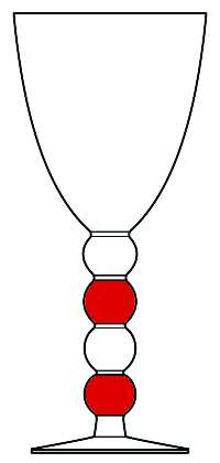 Dot Glass Red by Vietri