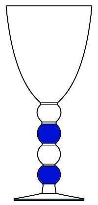 Dot Glass Cobalt by Vietri