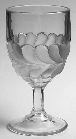 Plume Clear (Frosted) by L G Wright Glass