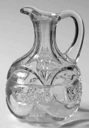 Scroll with Cane Band by West Virginia Glass Specialty