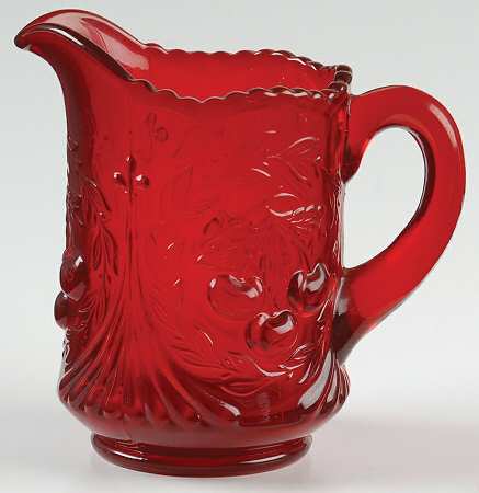 Cherry Ruby by L G Wright Glass