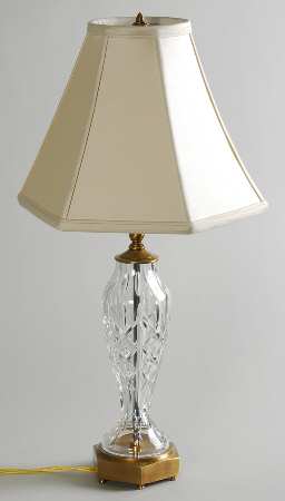 Waterford Crystal Evanwood 26" Electric Lamp & Shade