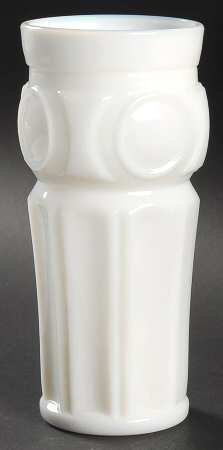Bullseye Milk Glass by Wheaton