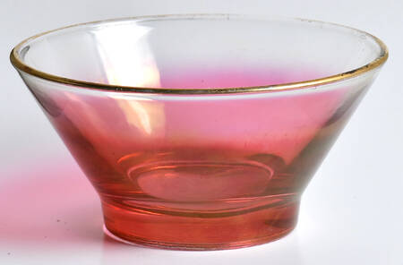 Blendo Rose Glow (Cranberry) by West Virginia Glass Specialty