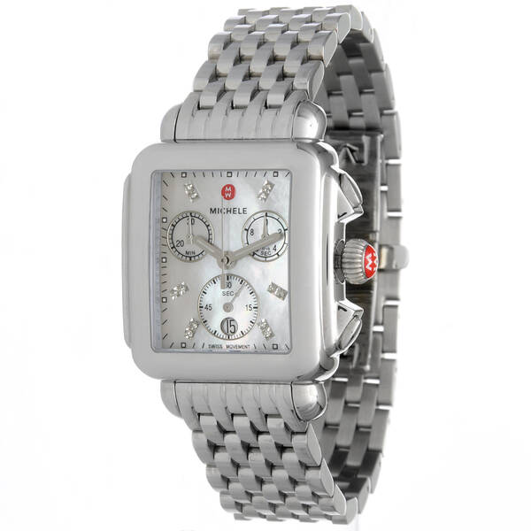 Michelle Deco Madison Mother of Pearl Quartz Watch-1