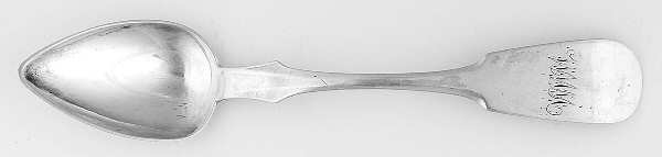 Coin Silver Flatware by Abijah B. Warden