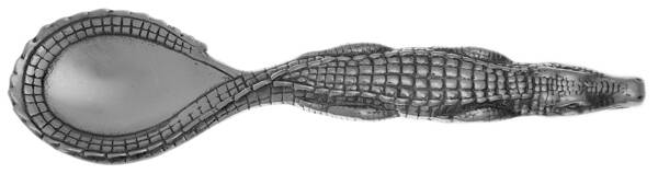 Alligator (Aluminum, Hollowware) by Arthur Court