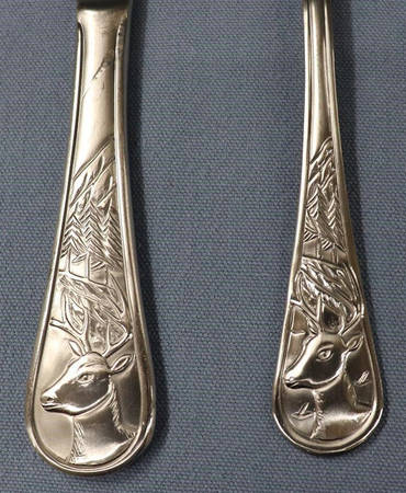 Deer II Satin (Stainless) by Cambridge Silver