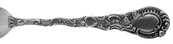 Louis XV (Sterling, 1891, Monograms) by Durgin