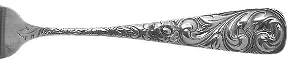 Scroll (Sterling, 1886, Monograms) by Durgin