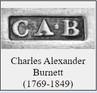 Charles a Burnett by Flatware Backstamps
