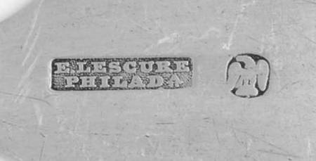 Edward P Lescare (Lescure) by Flatware Backstamps