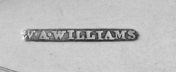 William a Williams by Flatware Backstamps