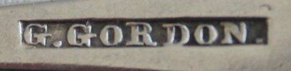 G Gordon by Flatware Backstamps