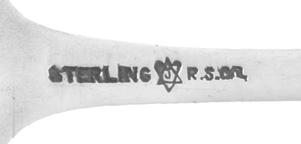 A.R. Justic Co. by Flatware Backstamps