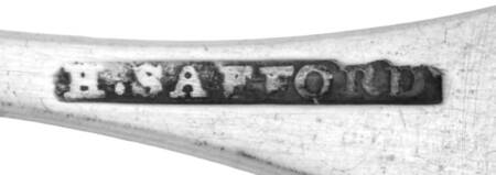 H. Safford by Flatware Backstamps