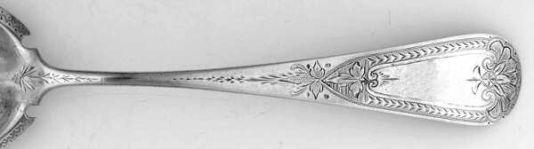 Antique-Engraved No. 4 (Sterling, 1880) by Gorham Silver