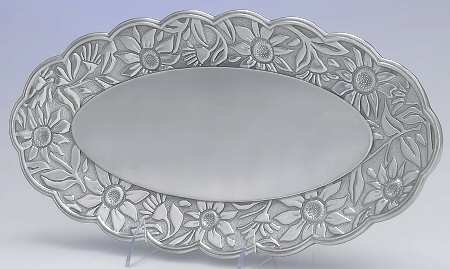 Sunflower (Metal Hollowware) by Gorham Silver