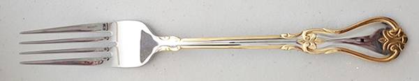Versailles (Stainless, Gold Accent) by Godinger