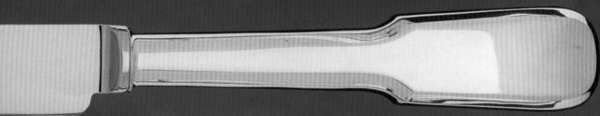 Plain Fiddle (Silverplate) by Harrods