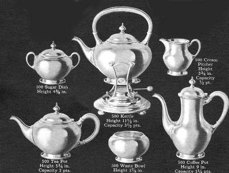 500 (Sterling, Hollowware) by Kirk Stieff