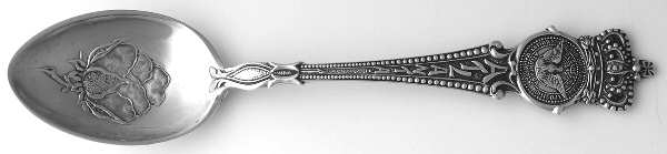 States & Cities Souvenir Spoons(Sterling) by Maier & Berkele
