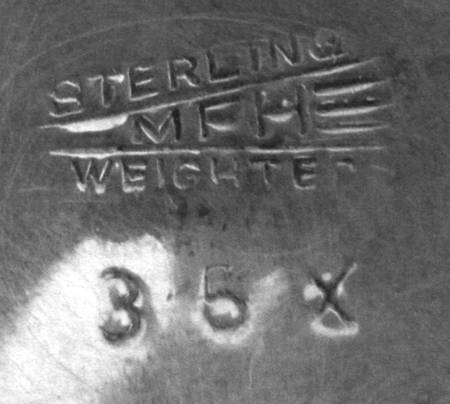 35X (Sterling, Hollowware) by M Fred Hirsch