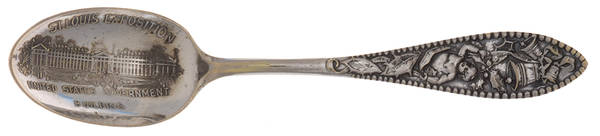 Beaded Cherub (Silverplate, 1900) by Oneida Silver