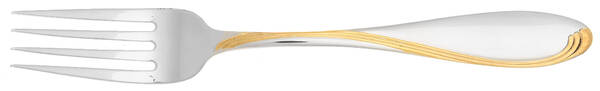Golden Camber (Stainless, Gold Accent) by Oneida Silver