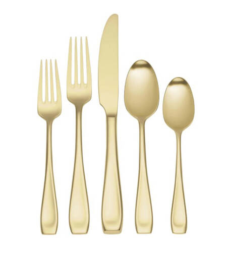 Moda Champagne (Stainless) by Oneida Silver