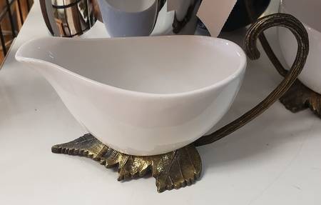 Cast Leaf (Aluminum, Hollowware) by Pottery Barn